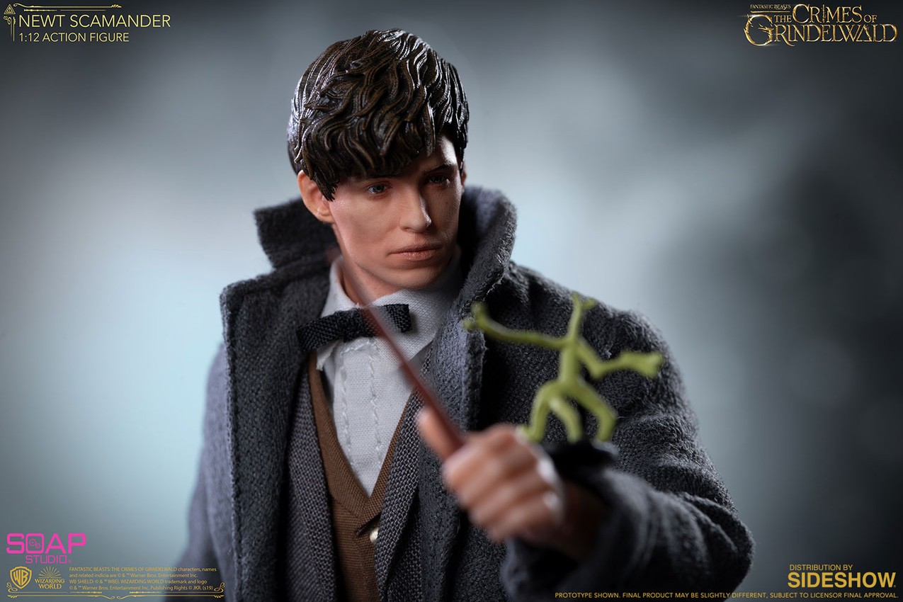 Newt Scamander 1:12 Action Figure by Soap Studio for fans of