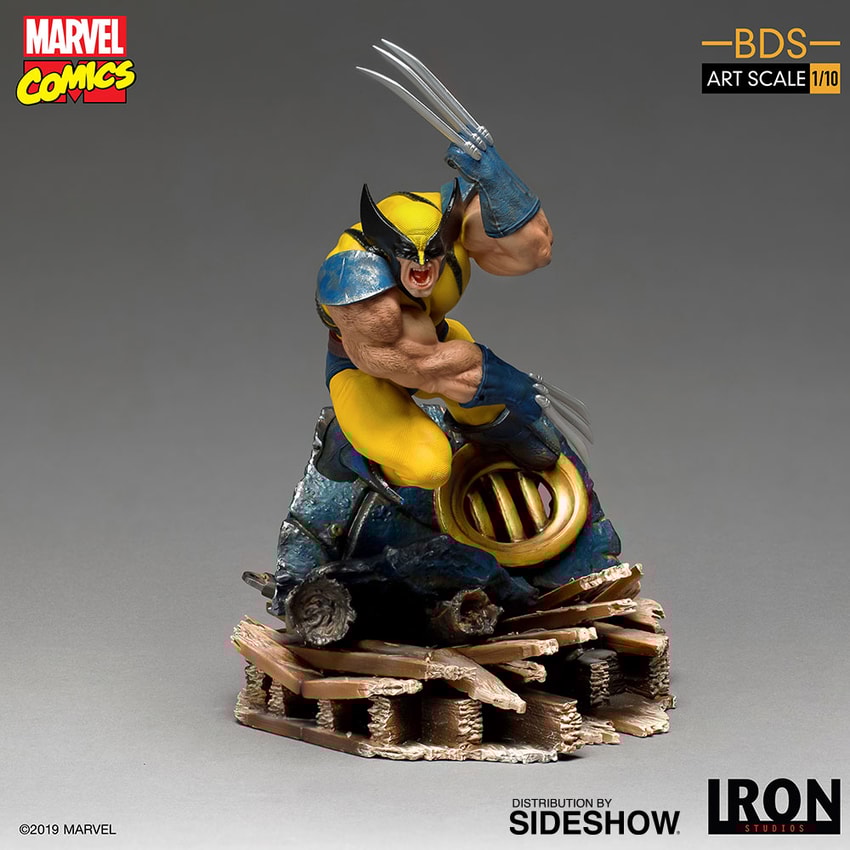 Marvel Wolverine Art Scale Statue by Iron Studios | Sideshow