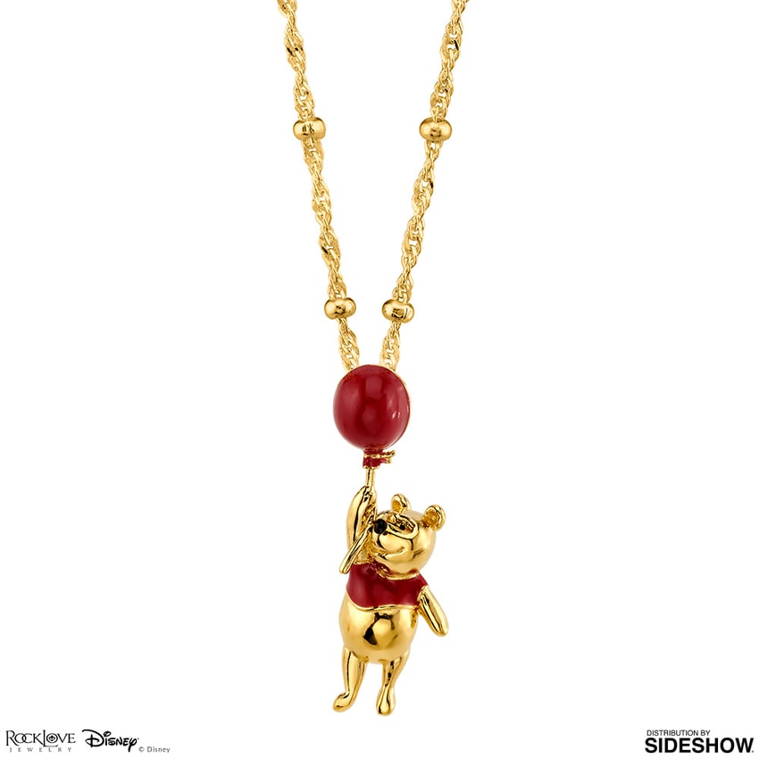 Winnie the Pooh Balloon Necklace- Prototype Shown View 1