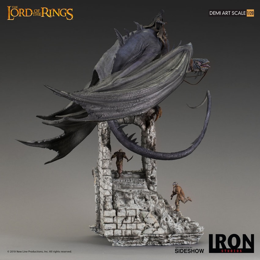Lord of the Rings Fell Beast Diorama by Iron Studios | Sideshow