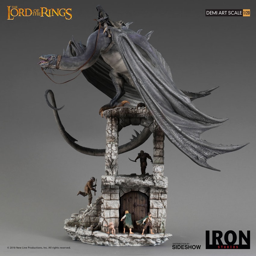 Lord of the Rings Fell Beast Diorama by Iron Studios | Sideshow