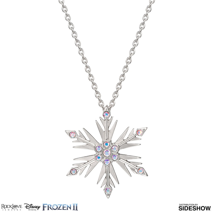 Disney s Frozen 2 Crystal Snowflake Pendant Sideshow Collectibles