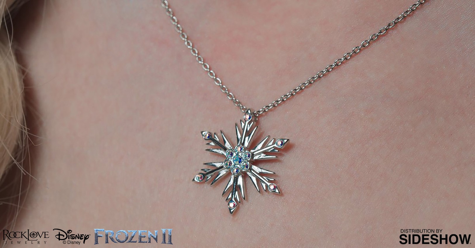 Disney frozen snowflake outlet necklace
