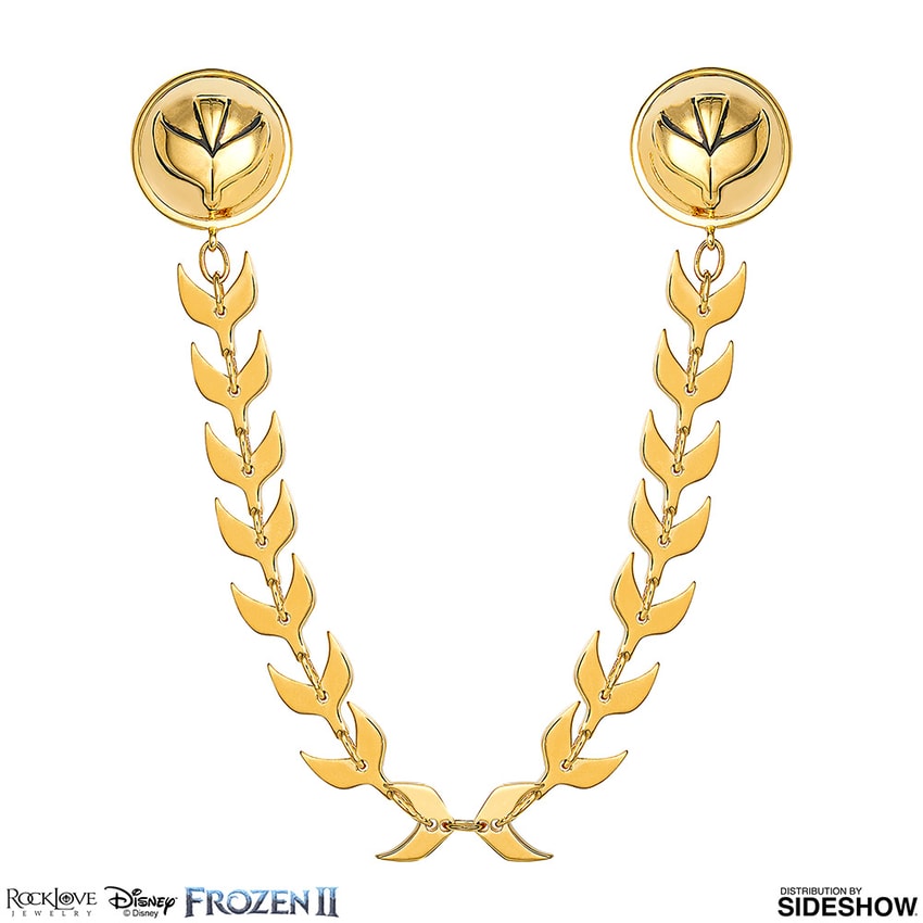 Disney Disney's Frozen 2 Anna Wheat Cloak Clasp Jewelry - Prototype Shown View 1