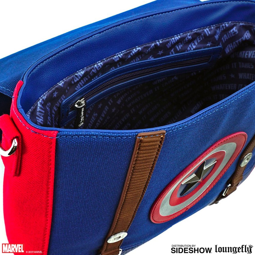 Captain America Endgame Hero Messenger Bag- Prototype Shown View 4