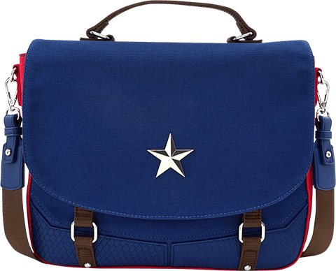 Marvel Captain America Endgame Hero Messenger Bag Bag - Prototype Shown View 6