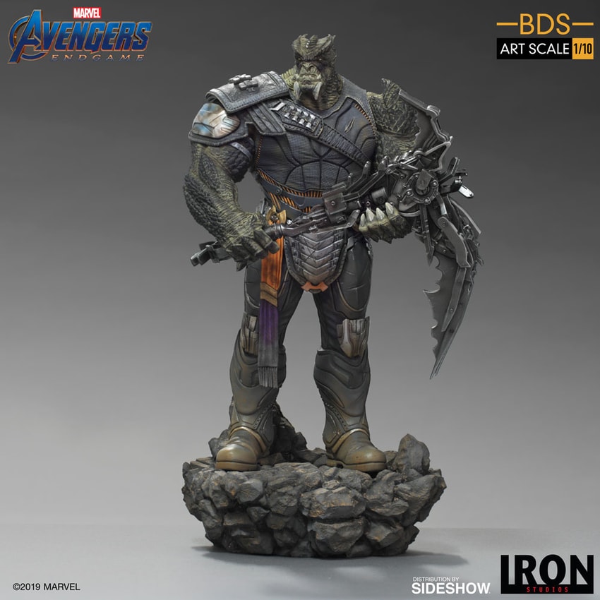 Marvel Cull Obsidian Black Order Statue by Iron Studios | Sideshow