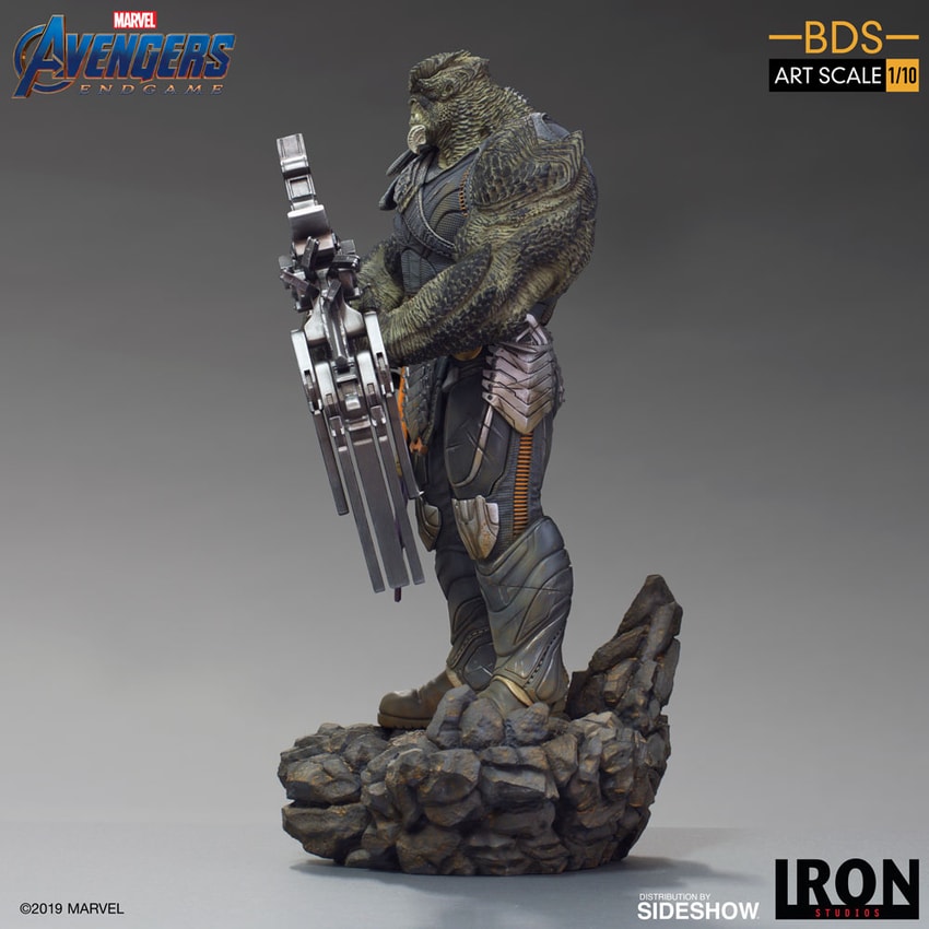 Marvel Cull Obsidian Black Order 1:10 Scale Statue - Prototype Shown View 2