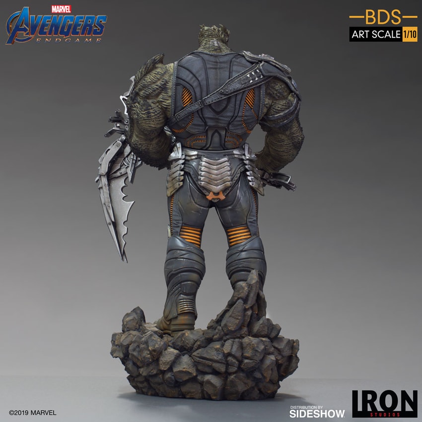 Marvel Cull Obsidian Black Order Statue by Iron Studios | Sideshow