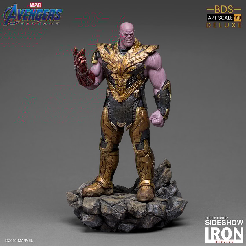 Action figure discount thanos iron studios