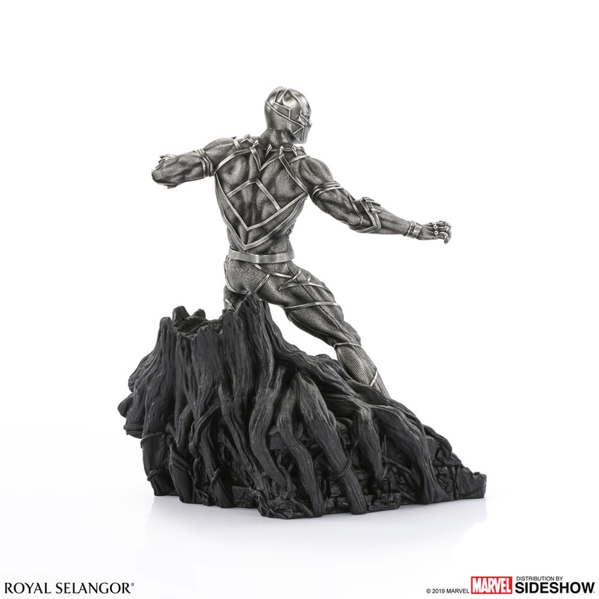 Black Panther Guardian Pewter Figurine by Royal Selangor