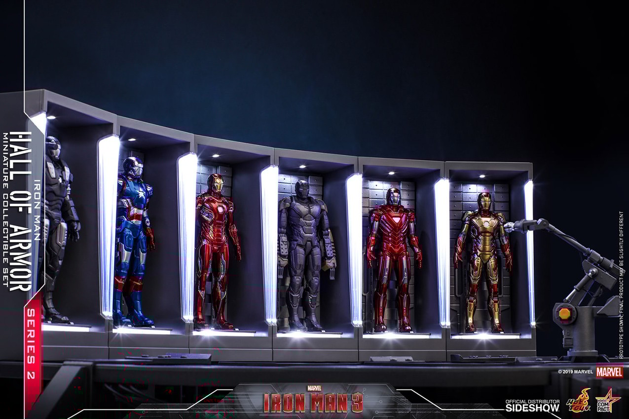 Hot toys hall of armor miniature deals