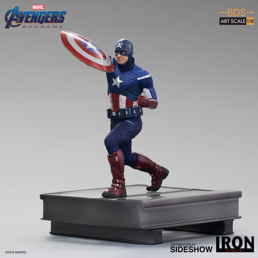 Marvel Captain America 2012 Statue by Iron Studios | Sideshow