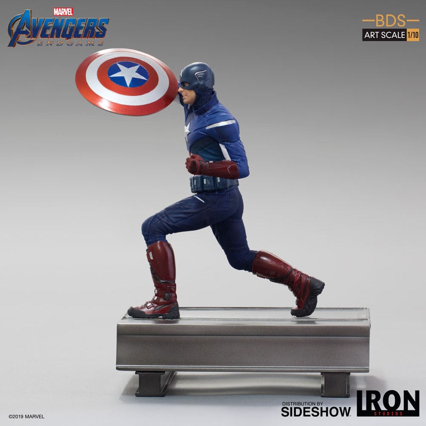 Marvel Captain America 2012 Statue by Iron Studios | Sideshow