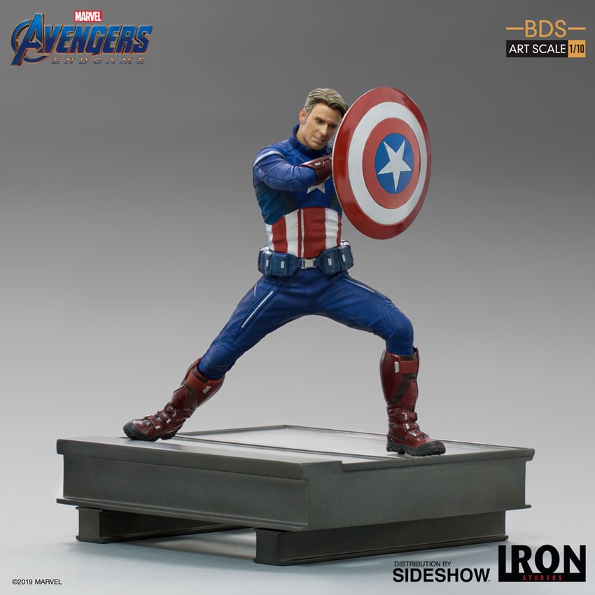 Marvel Captain America 2023 Statue by Iron Studios | Sideshow