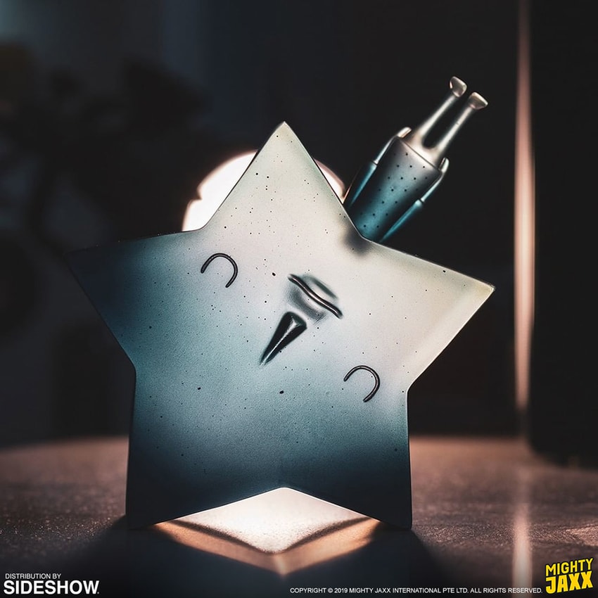 Wish Upon Me (Midnight) Clear Resin Art Toy by Yoskay