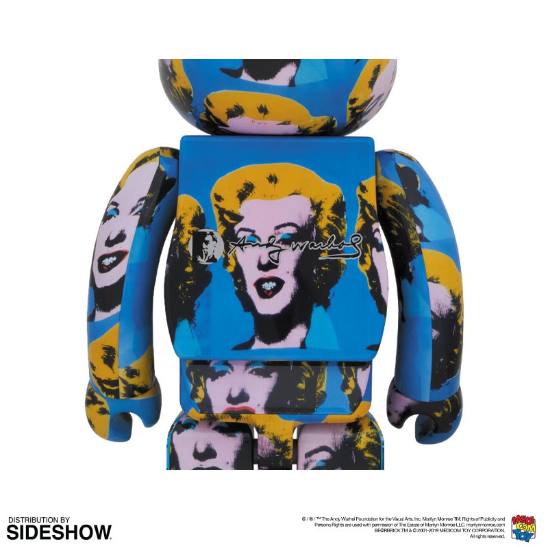 新品未開封Andy Warhol’s Marilyn Monroe 1000％ Be@rbrick Andy Warhol's Marilyn Monroe 1000% Figure by