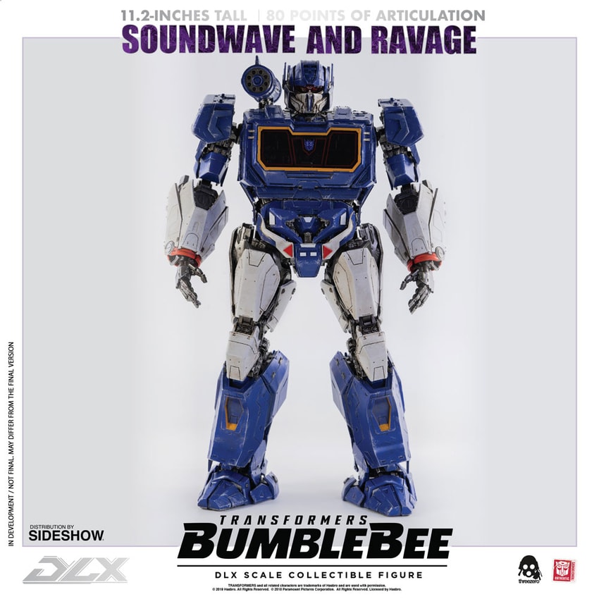 2024-25 秋冬新作  DLX Ravage & Soundwave Transformers Collectible by Figure SF・ファンタジー・ホラー