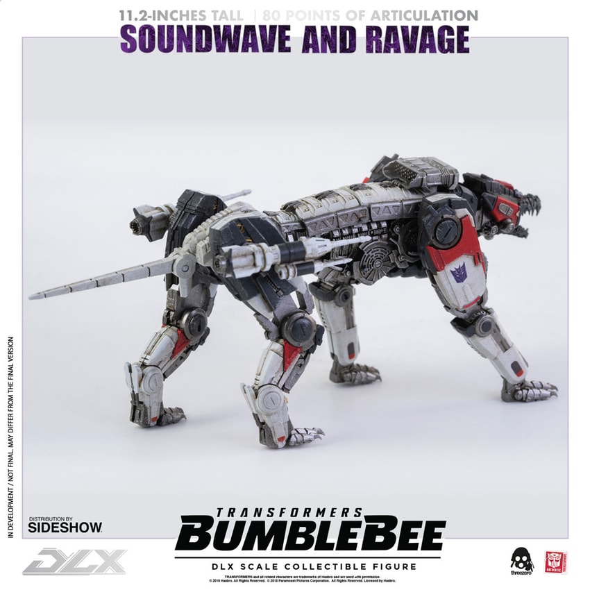 Soundwave & Ravage- Prototype Shown View 1