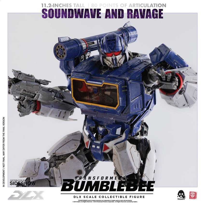 Soundwave & Ravage- Prototype Shown View 2