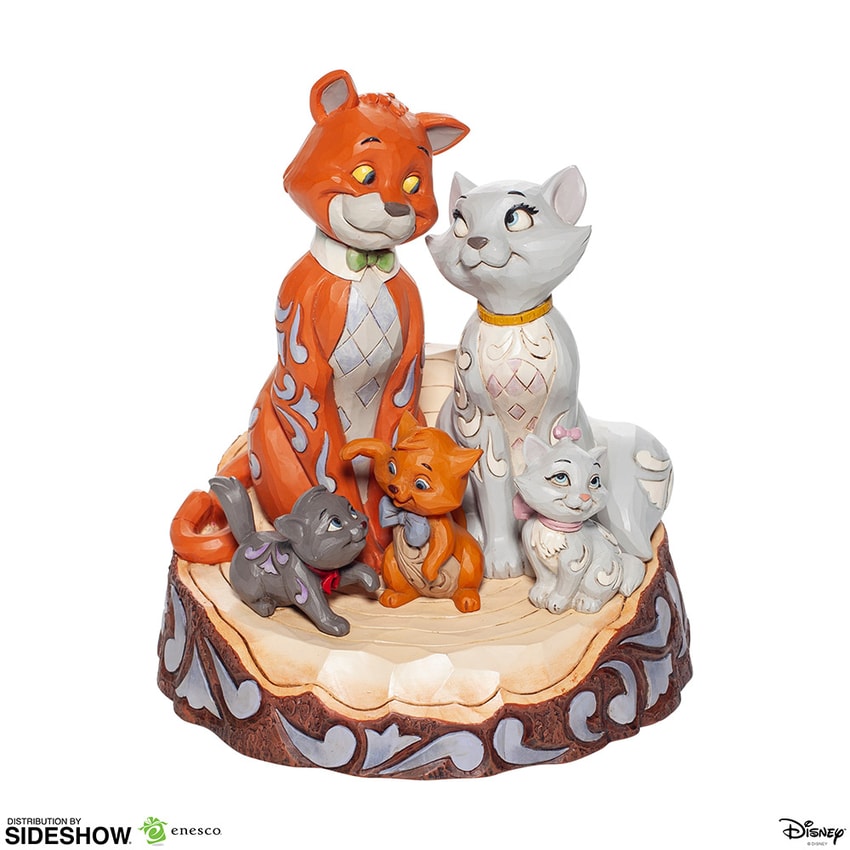 Disney Aristocats Carved by Heart Figurine by Enesco | Sideshow
