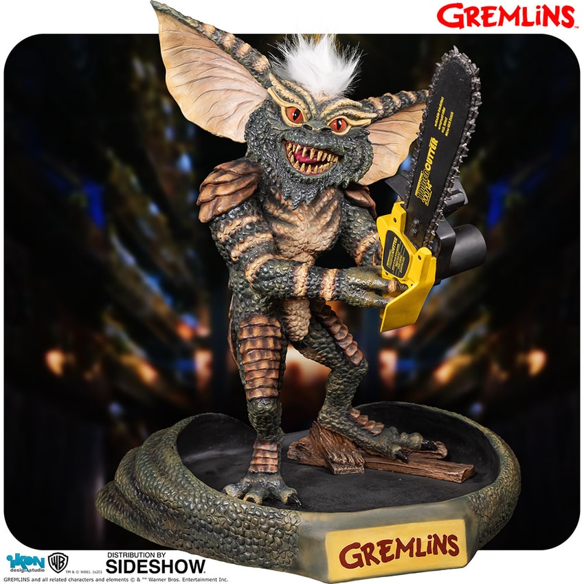 Gremlins Stripe with Chainsaw- Prototype Shown View 1