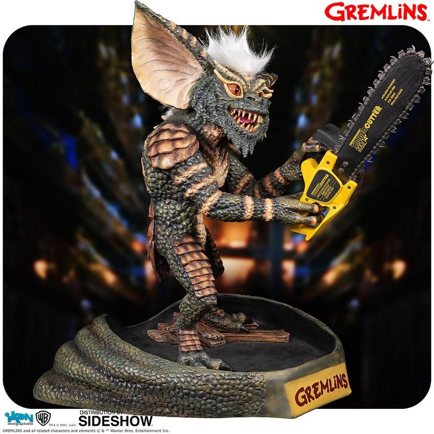 Gremlins Stripe with Chainsaw- Prototype Shown View 2