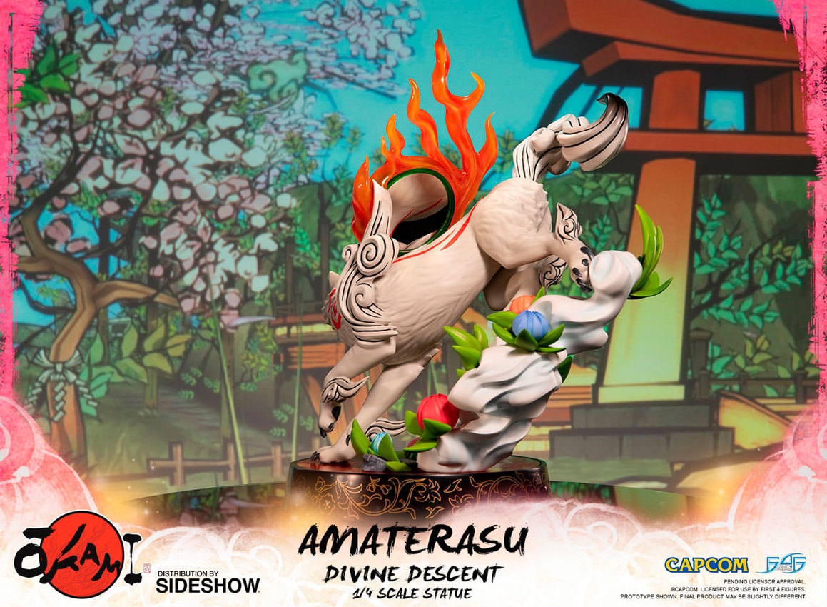 Okami Amaterasu Divine Descent by First 4 Figures | Sideshow