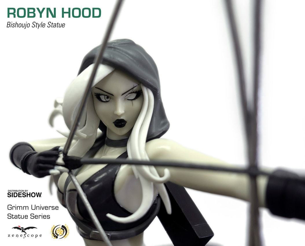 Grimm Fairy Tales Robyn Hood (Black & White) Statues - Prototype Shown View 6
