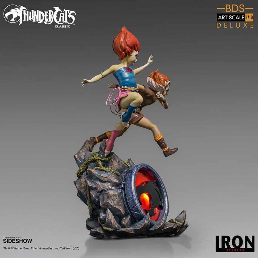 ThunderCats WilyKit & WilyKat 1:10 Scale Statue - Prototype Shown View 2