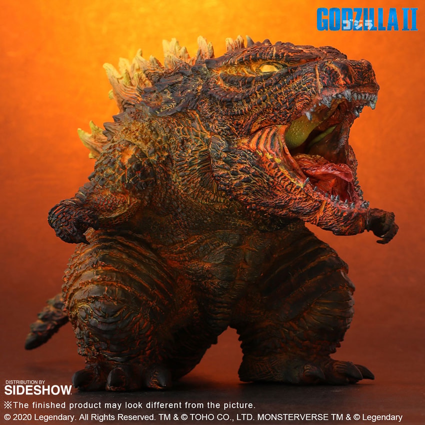 Burning Godzilla Collectible Figure by X-Plus | Sideshow Collectibles