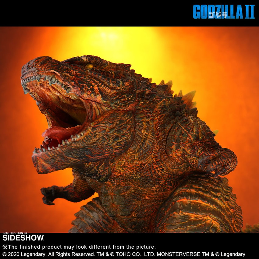 Burning Godzilla Collectible Figure by X-Plus | Sideshow Collectibles