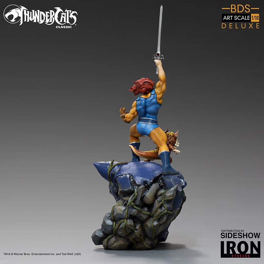 ThunderCats Lion-O & Snarf 1:10 Scale Statue - Prototype Shown View 3
