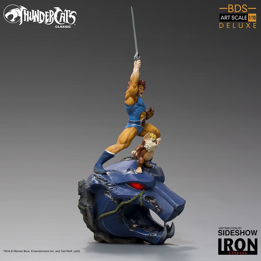 ThunderCats Lion-O & Snarf 1:10 Scale Statue - Prototype Shown View 4