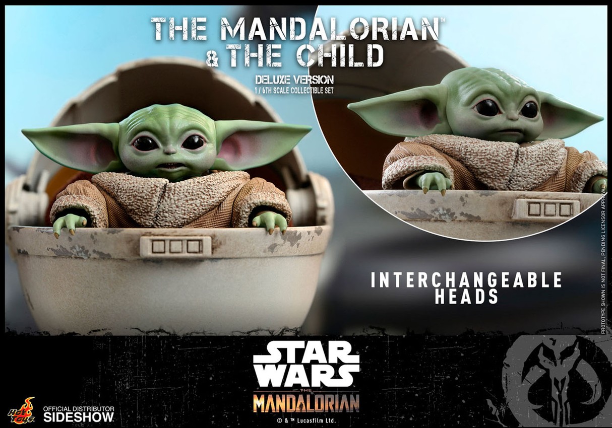 The Mandalorian and The Child (Deluxe)- Prototype Shown View 4