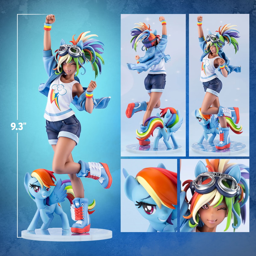 Rainbow Dash Bishoujo Statue by Kotobukiya | Sideshow Collectibles