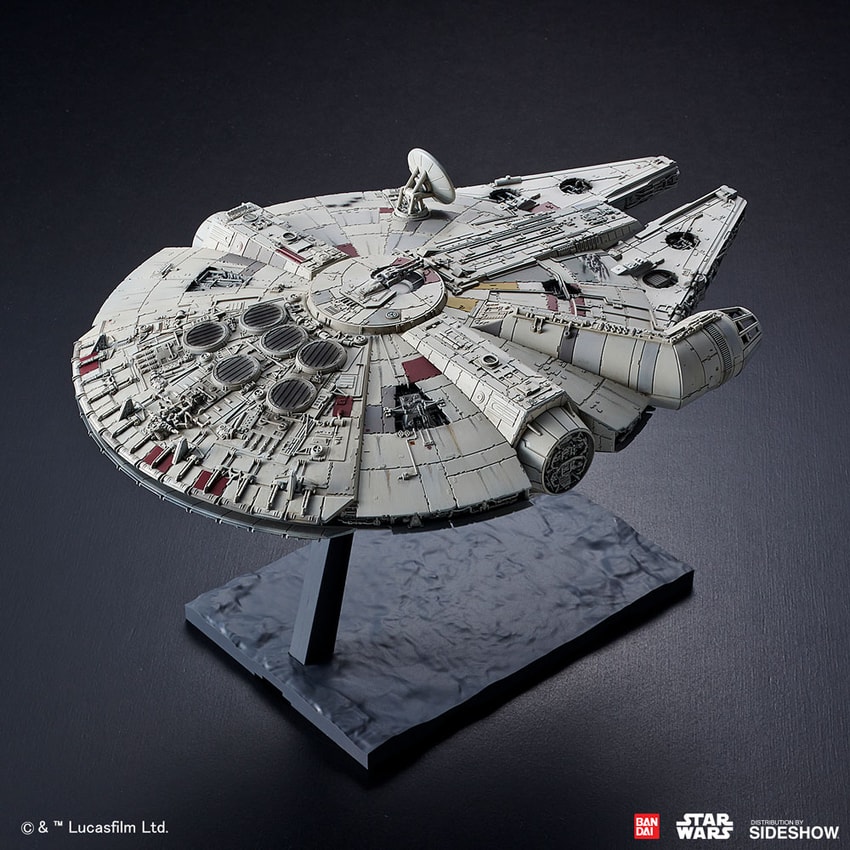 Millennium Falcon Rise of Skywalker Version Model Kit by Bandai