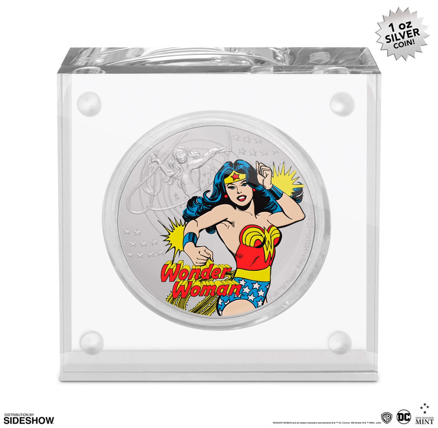 Wonder Woman Silver Coin- Prototype Shown