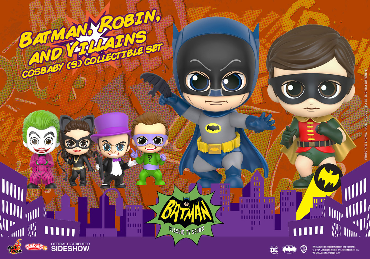 Batman, Robin, and Villains- Prototype Shown