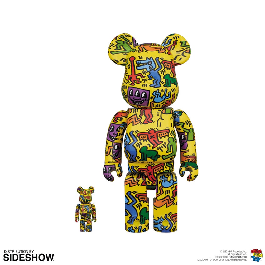 Be@rbrick Keith Haring #5 100% and 400%- Prototype Shown View 1