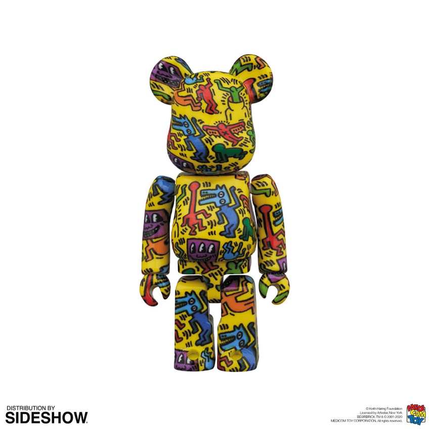 Be@rbrick Keith Haring #5 100% and 400%- Prototype Shown View 2