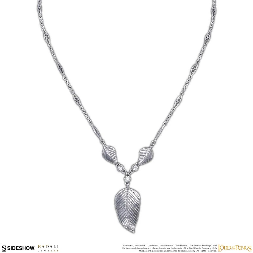 Elven Realms 3 Leaf Necklace: Lothlorien™- Prototype Shown View 1