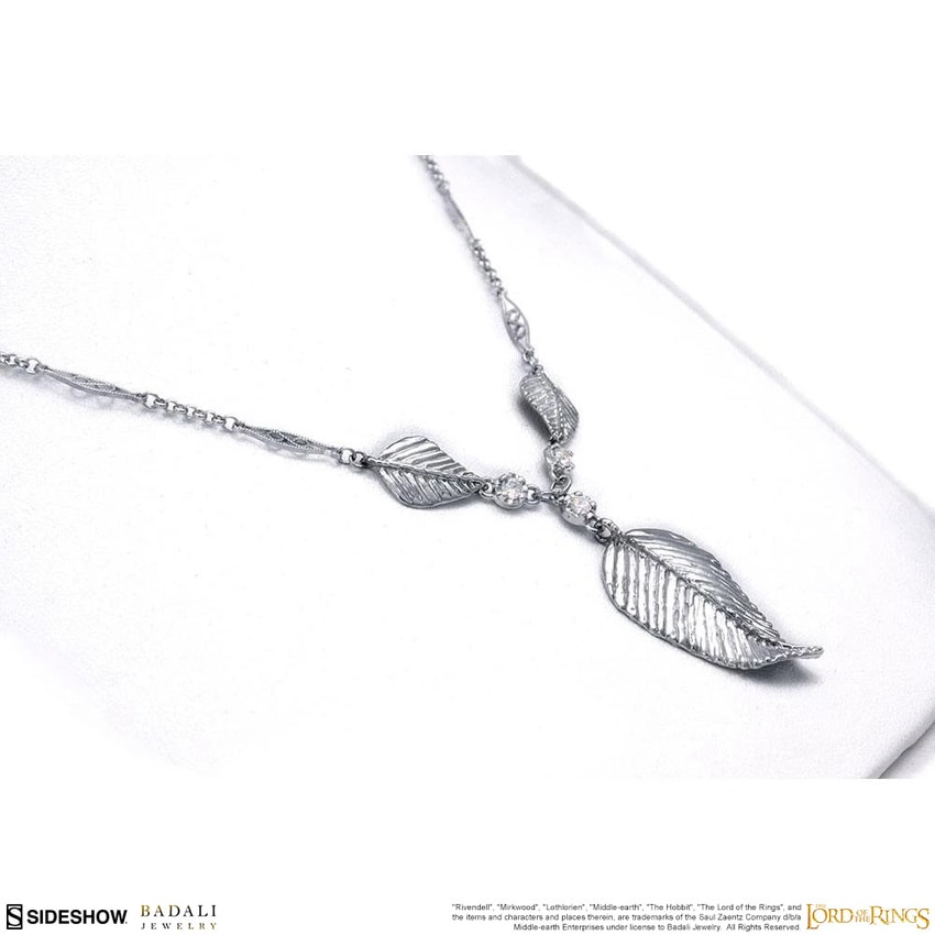 Elven Realms 3 Leaf Necklace: Lothlorien™- Prototype Shown View 2