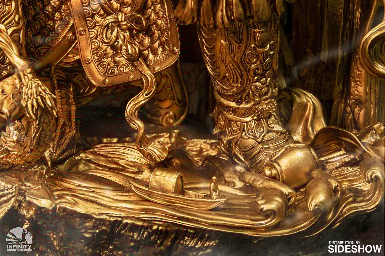 Guardian of Heaven Subdues the Evil Dragon (Gold)- Prototype Shown