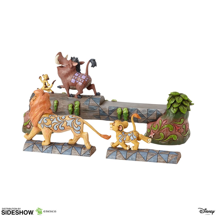 Disney Simba, Timon & Pumbaa Figurine - Prototype Shown View 5