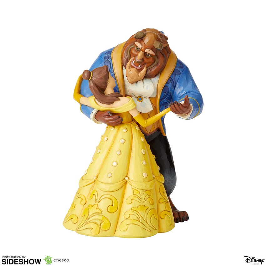 Disney Belle & Beast Dancing Figurine - Prototype Shown View 3
