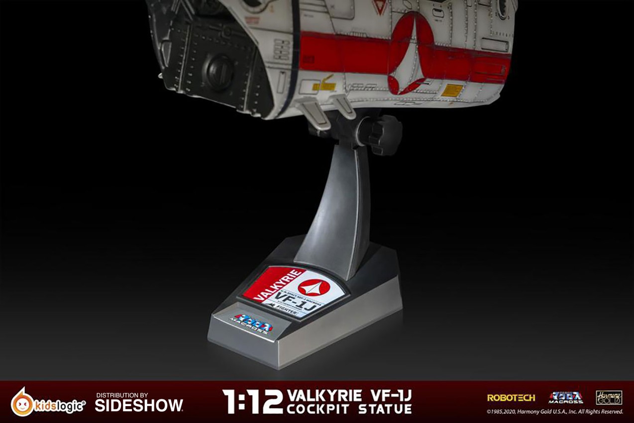Robotech Saga Valkyrie VF-1J Cockpit Statues - Prototype Shown View 5