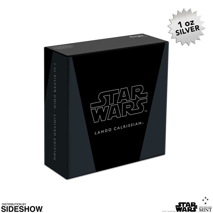 Star Wars Lando Calrissian Silver Coin Silver Collectible - Prototype Shown View 6