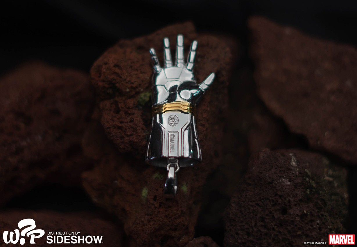 Marvel Stark Gauntlet Necklace Jewelry - Prototype Shown View 2