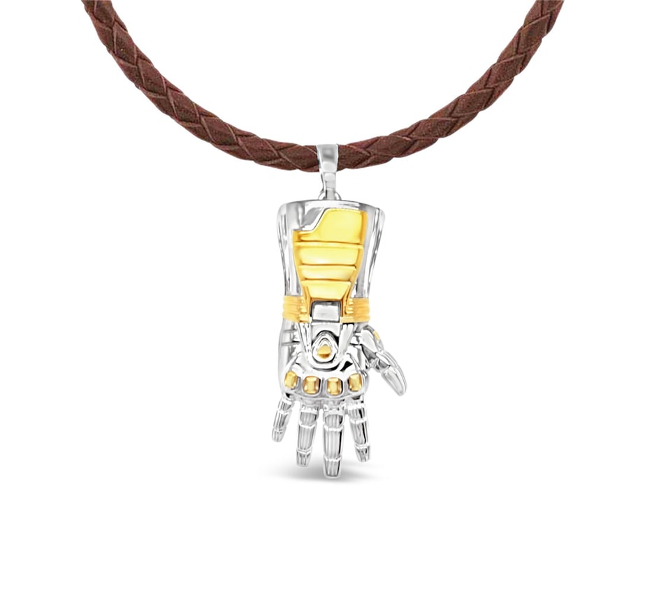 Marvel Stark Gauntlet Necklace Jewelry - Prototype Shown View 4
